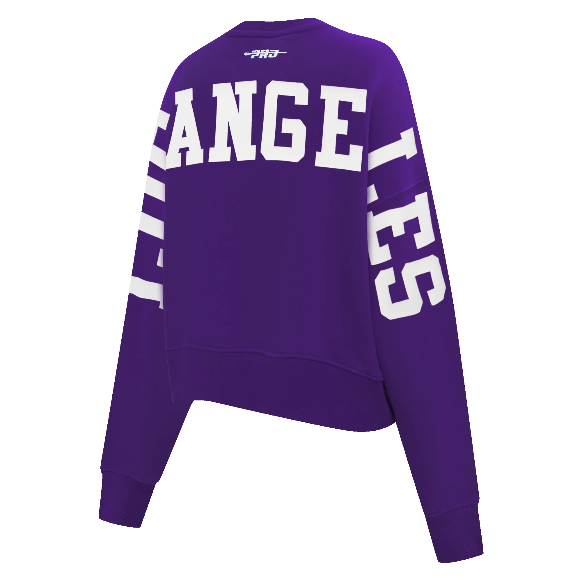 MLB LOS ANGELES DODGERS WINGSPAN WOMEN'S FLC CREWNECK (PURPLE) - Image 6
