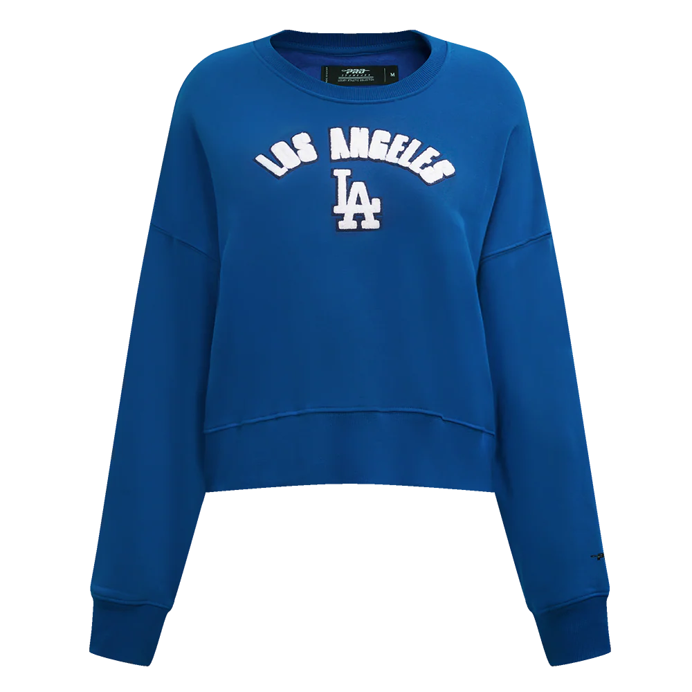 MLB LOS ANGELES DODGERS CLASSIC WOMEN'S CREWNECK (DODGER BLUE)