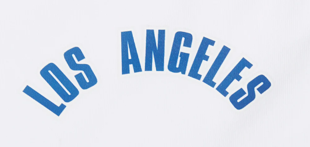 MLB LOS ANGELES DODGERS CLASSIC WOMEN'S COTTON BIKE SHORT (WHITE) - Image 7