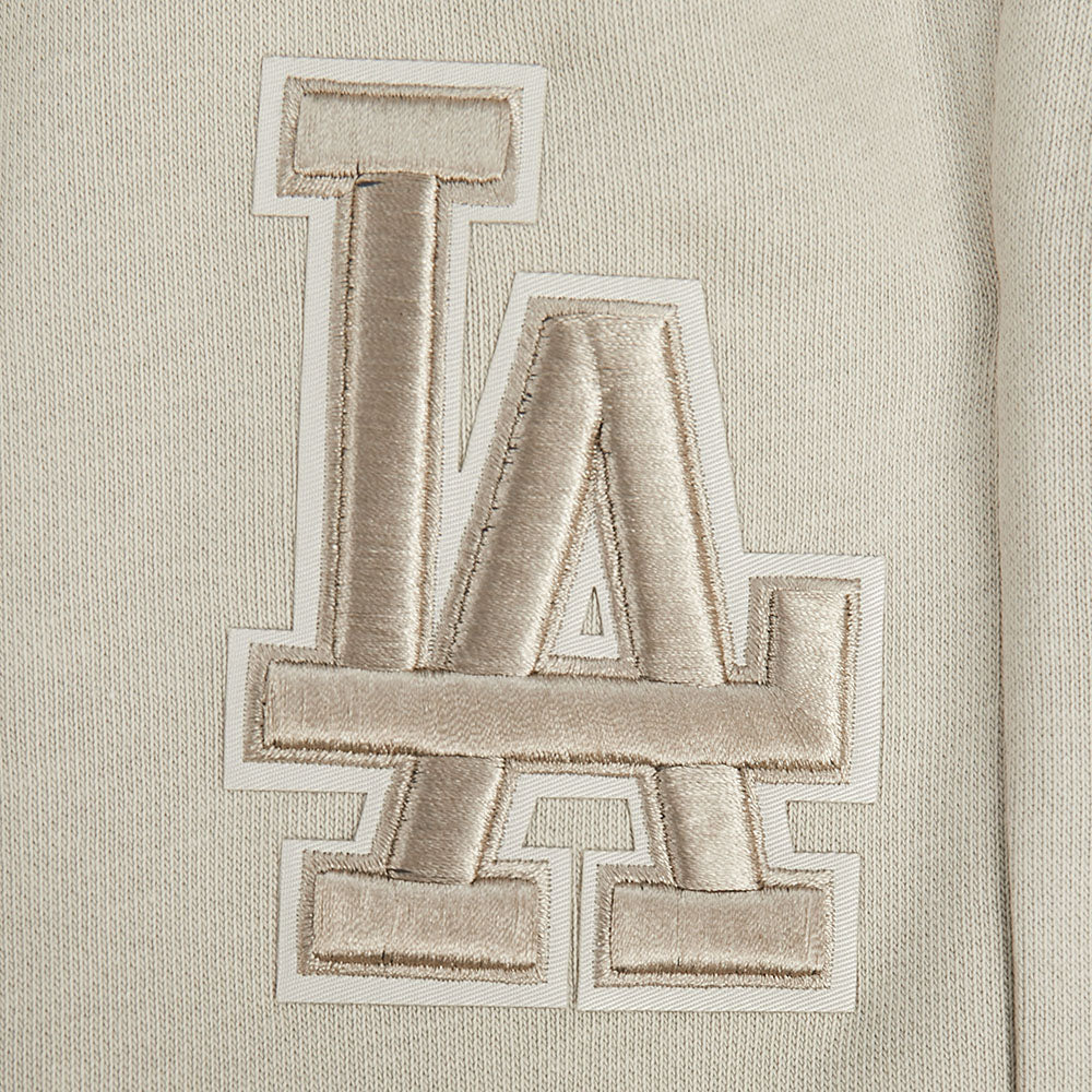 MLB LOS ANGELES DODGERS WINGSPAN WOMEN'S STRAIGHT LEG SWEATPANT (TAUPE) - Image 6