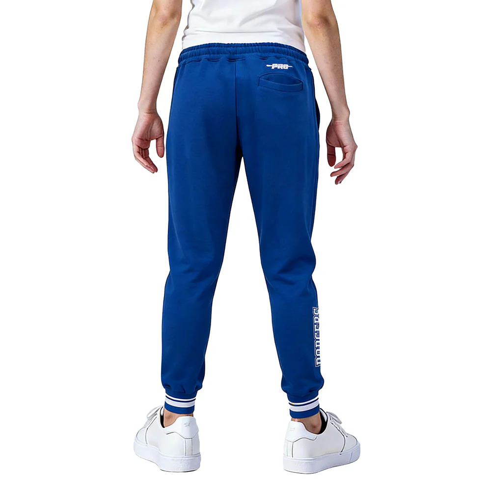 MLB LOS ANGELES DODGERS CREST EMBLEM WOMEN'S RIB FLC SWEATPANT (DODGER BLUE) - Image 2