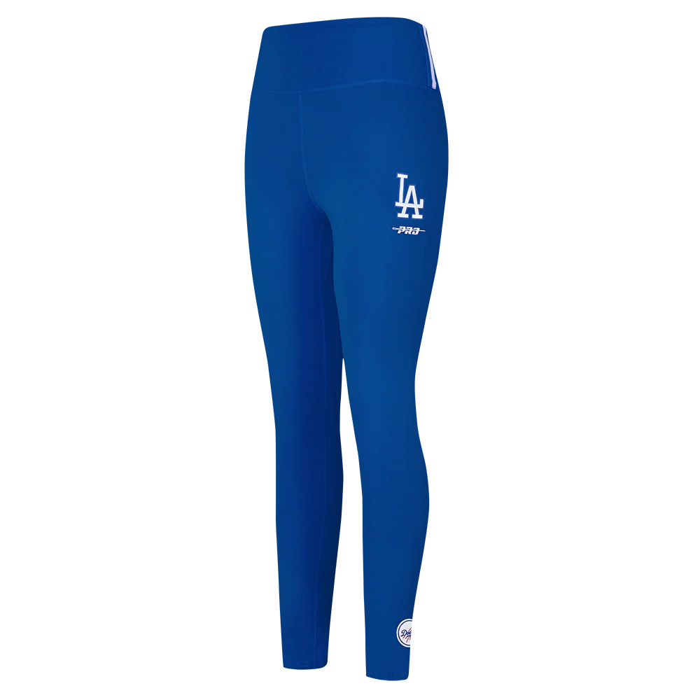 MLB LOS ANGELES DODGERS CLASSIC CHENILLE WOMEN'S HW JERSEY LEGGING (DODGER BLUE) - Image 4