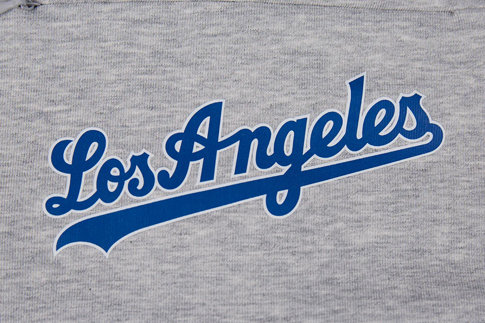 MLB LOS ANGELES DODGERS MASHUP WOMEN'S JERSEY LEGGING (HEATHER GREY) - Image 7