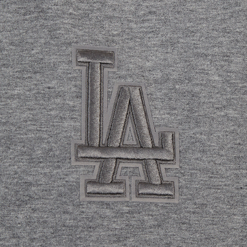 MLB LOS ANGELES DODGERS NEUTRAL HIGH WAIST JERSEY LEGGING (DARK HEATHER GRAY) - Image 6
