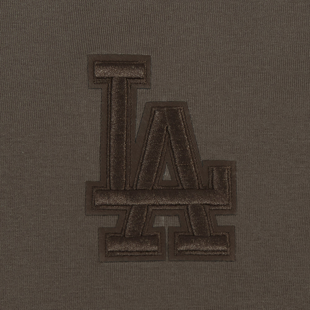 MLB LOS ANGELES DODGERS NEUTRAL HIGH WAIST JERSEY LEGGING (DARK TAUPE) - Image 6