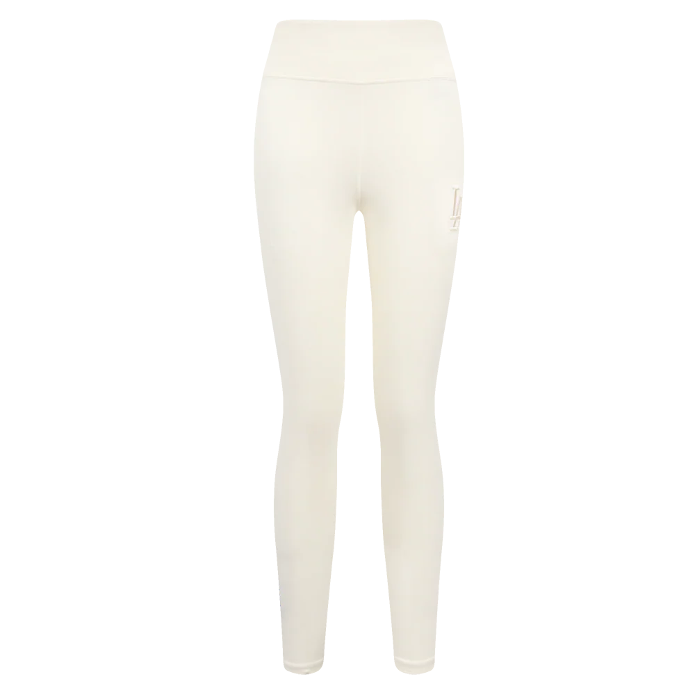 MLB LOS ANGELES DODGERS NEUTRAL WOMEN'S JERSEY LEGGING (EGGSHELL) - Image 2