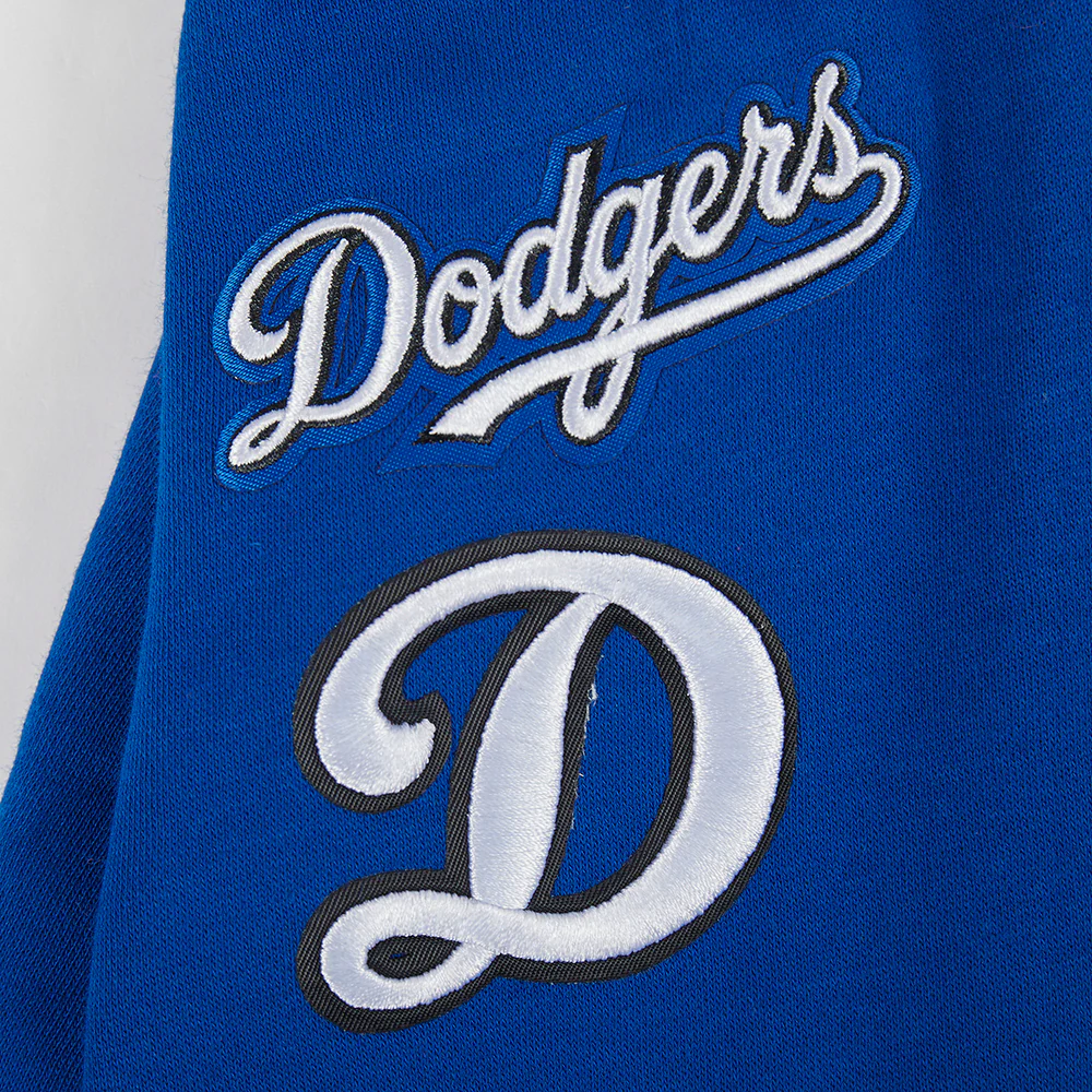 MLB LOS ANGELES DODGERS CLASSIC LITTLE BOYS FLEECE FZ HOODIE (DODGER BLUE) - Image 8