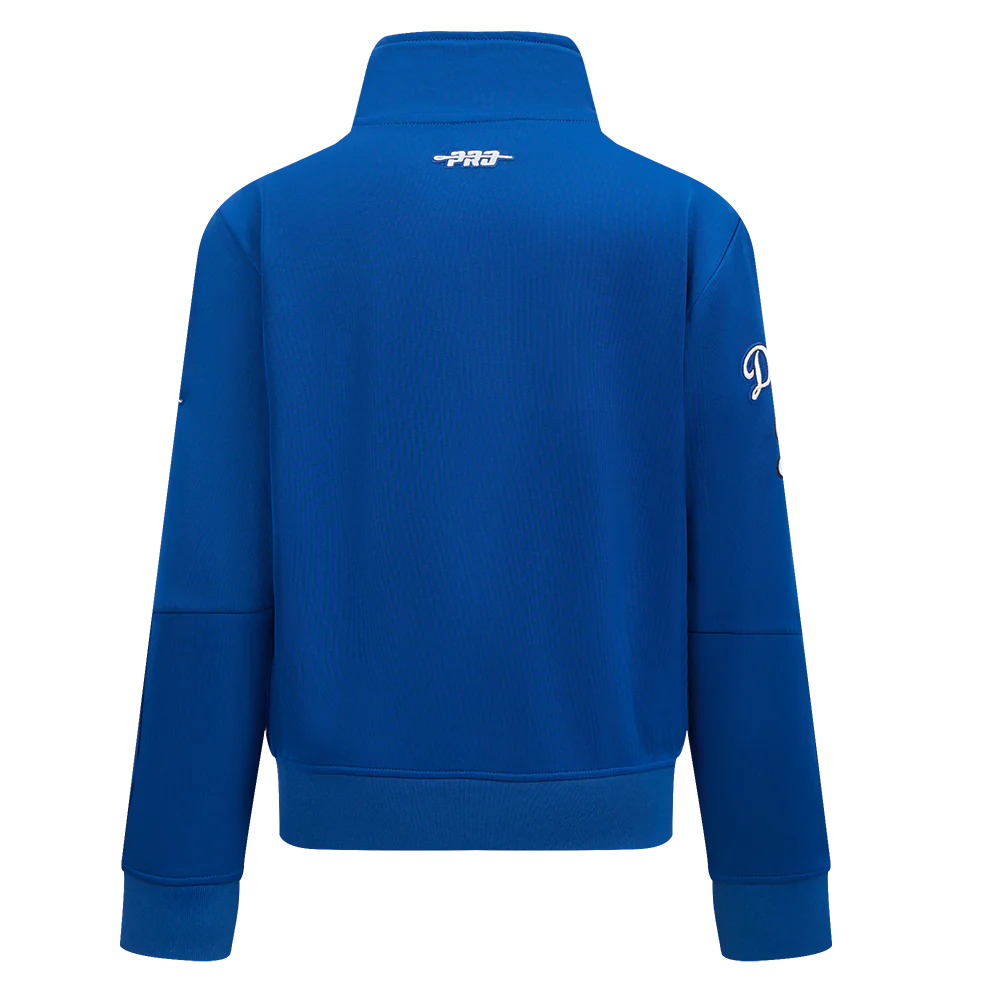 MLB LOS ANGELES DODGERS CLASSIC LITTLE BOYS TRACK JACKET (DODGER BLUE) - Image 3