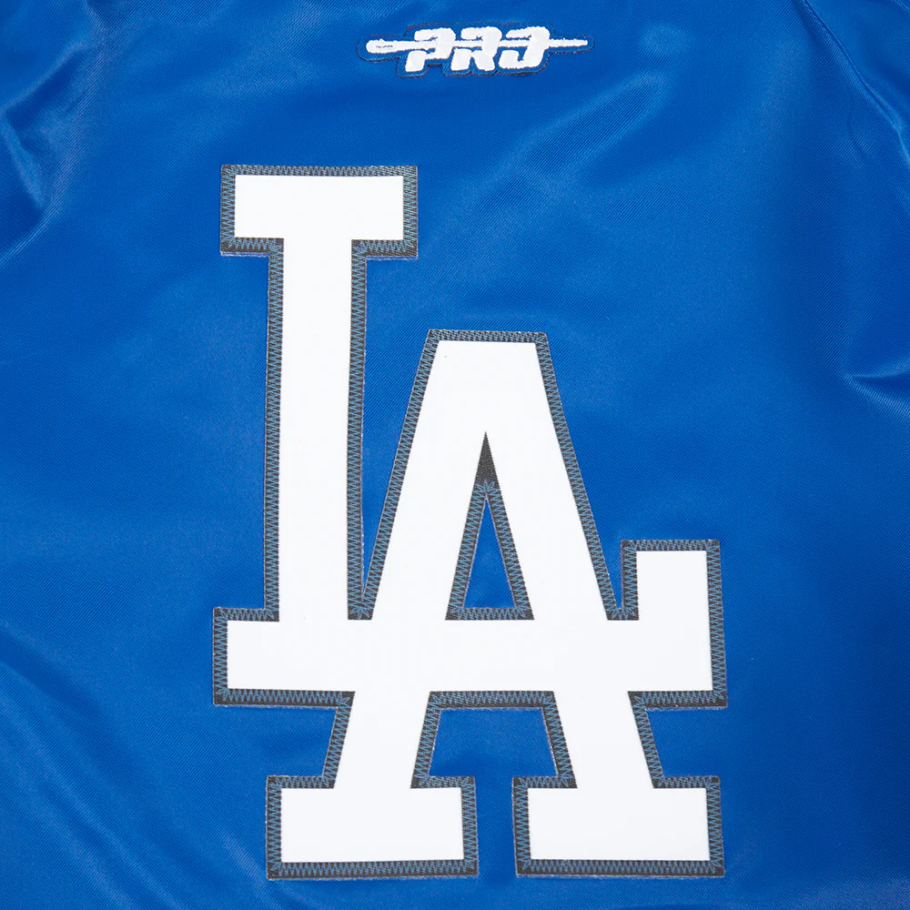 MLB LOS ANGELES DODGERS CLASSIC TODDLER BOYS SATIN JACKET (DODGER BLUE) - Image 8