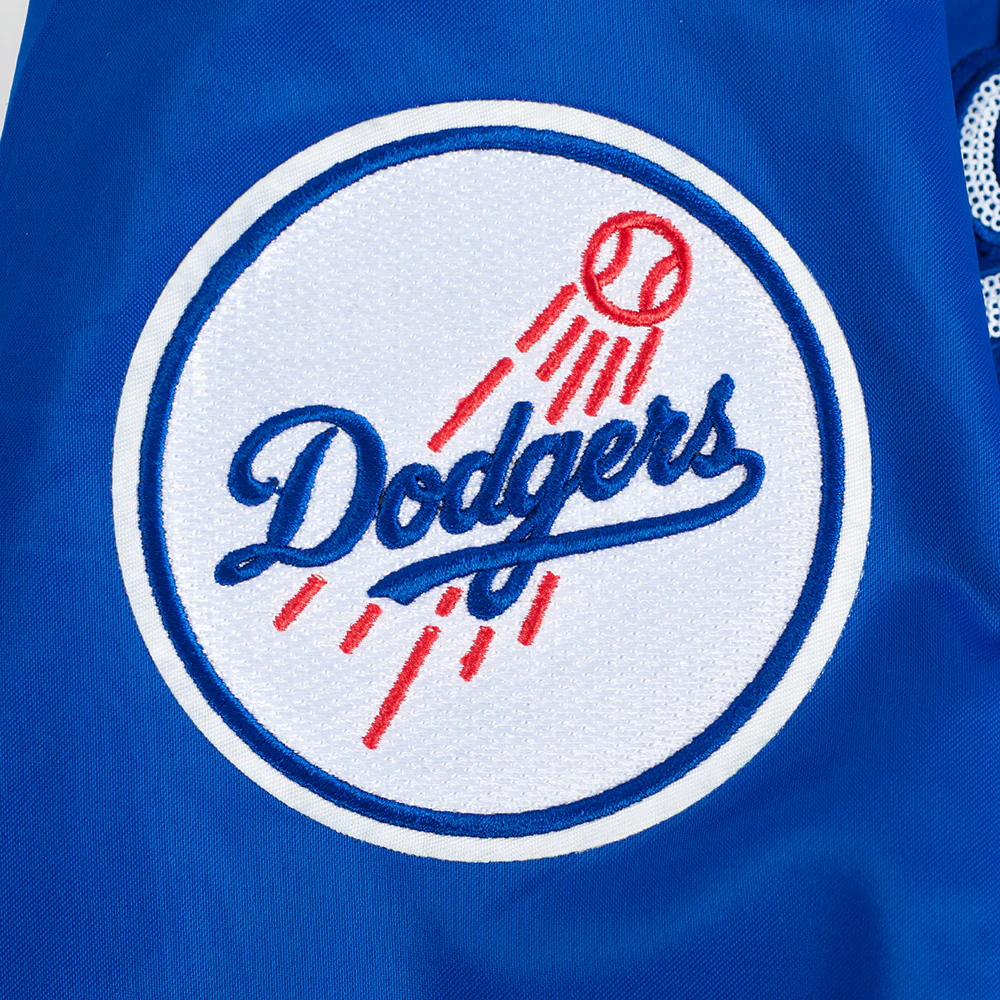 MLB LOS ANGELES DODGERS GAME DAY CLASSICS WOMEN'S SATIN JACKET (DODGER BLUE) - Image 13
