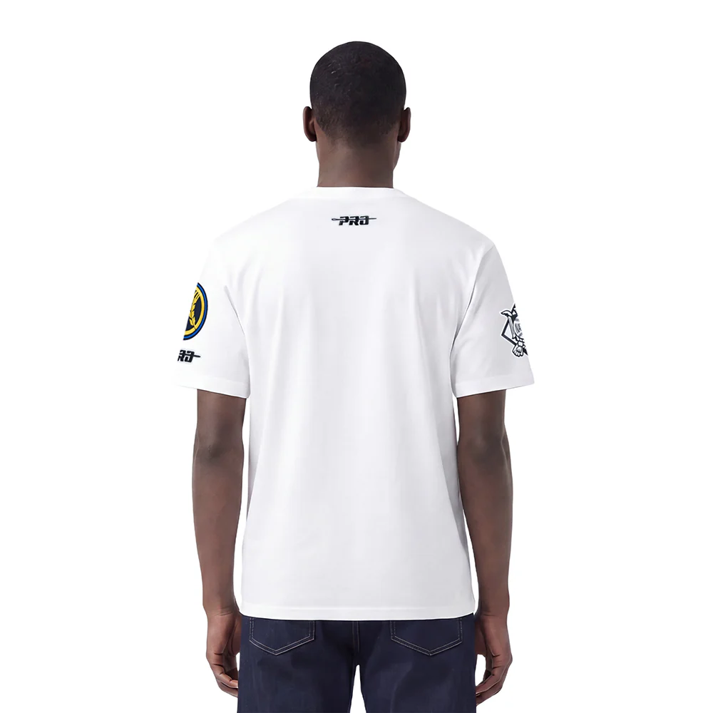 MLB MILWAUKEE BREWERS LETTERMAN MEN'S S/S TEE (WHITE) - Image 2