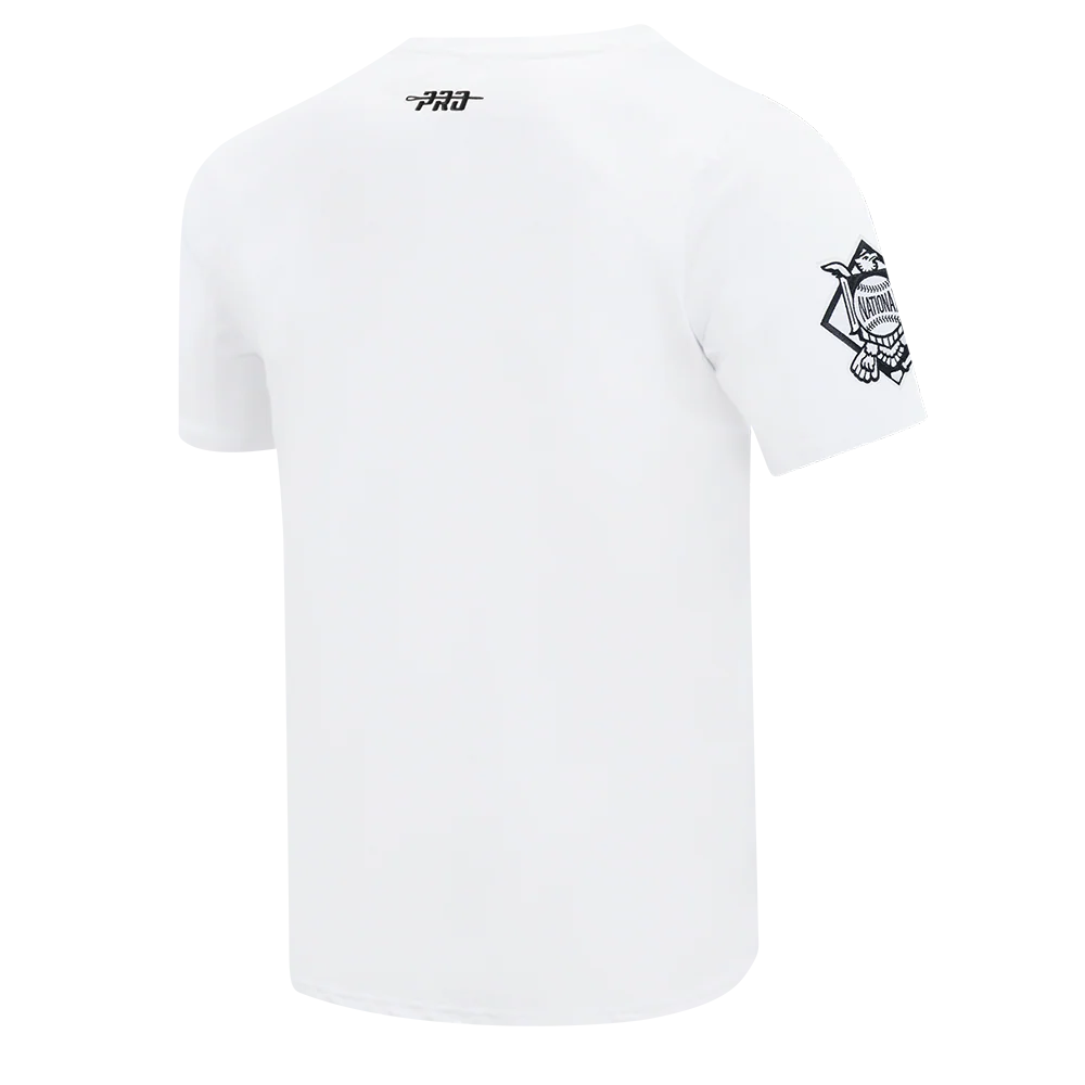 MLB MILWAUKEE BREWERS LETTERMAN MEN'S S/S TEE (WHITE) - Image 4