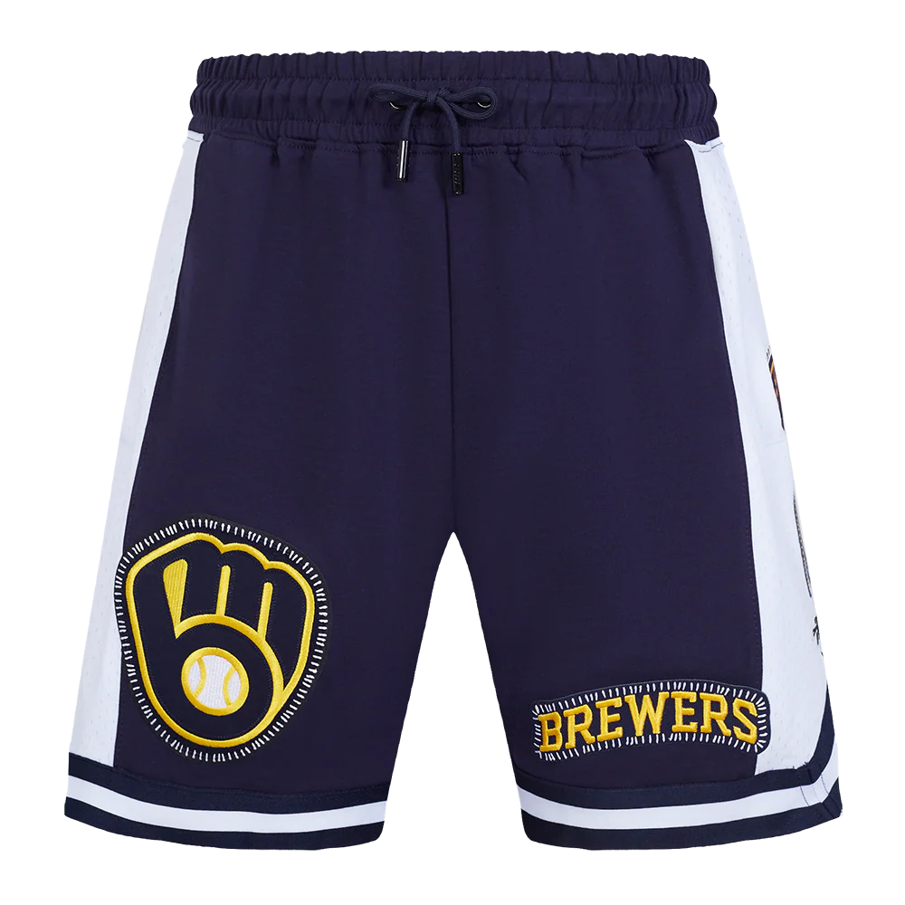 MLB MILWAUKEE BREWERS DIY PICK STITCH MEN'S DK 2.0 SHORT (MIDNIGHT NAVY) - Image 2