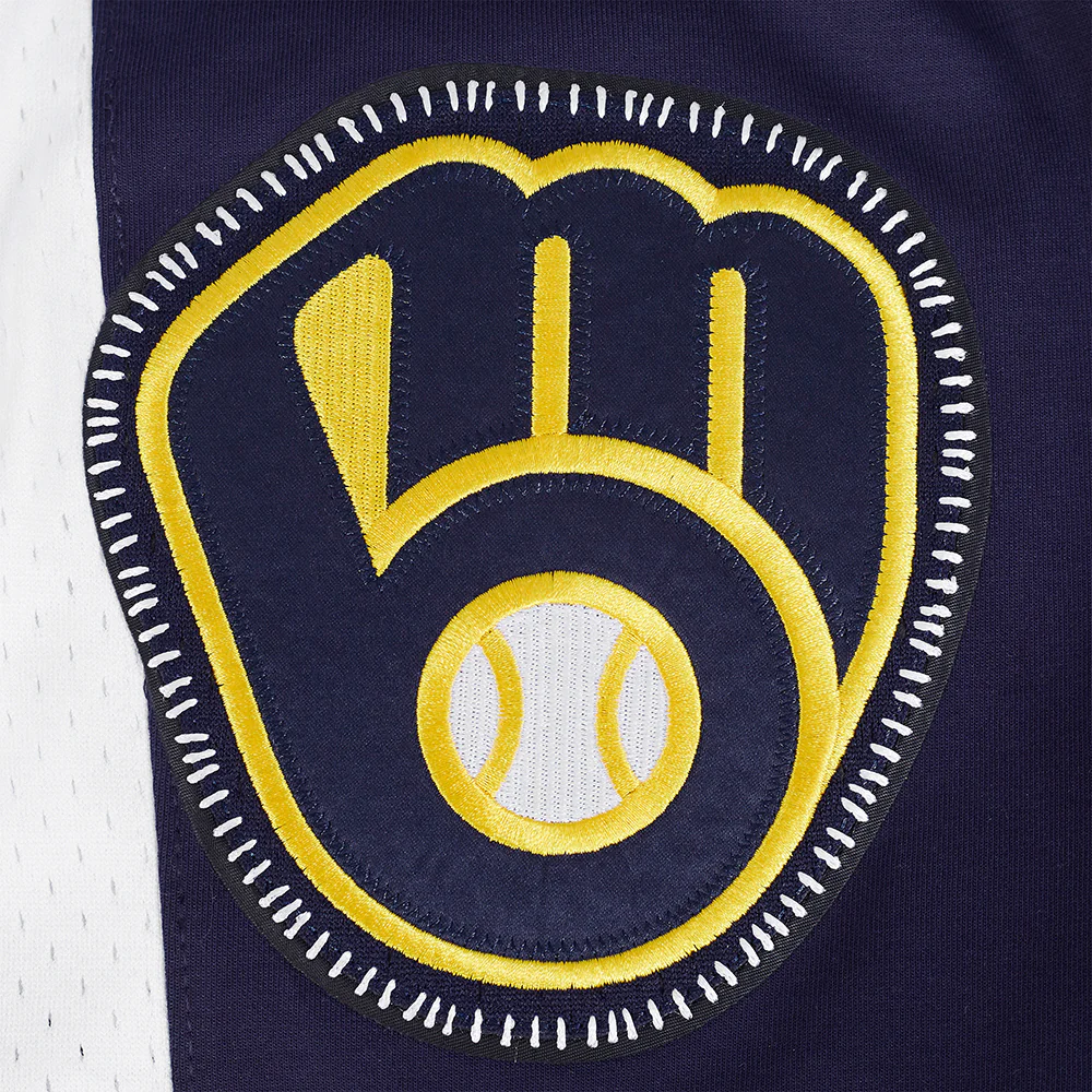 MLB MILWAUKEE BREWERS DIY PICK STITCH MEN'S DK 2.0 SHORT (MIDNIGHT NAVY) - Image 6