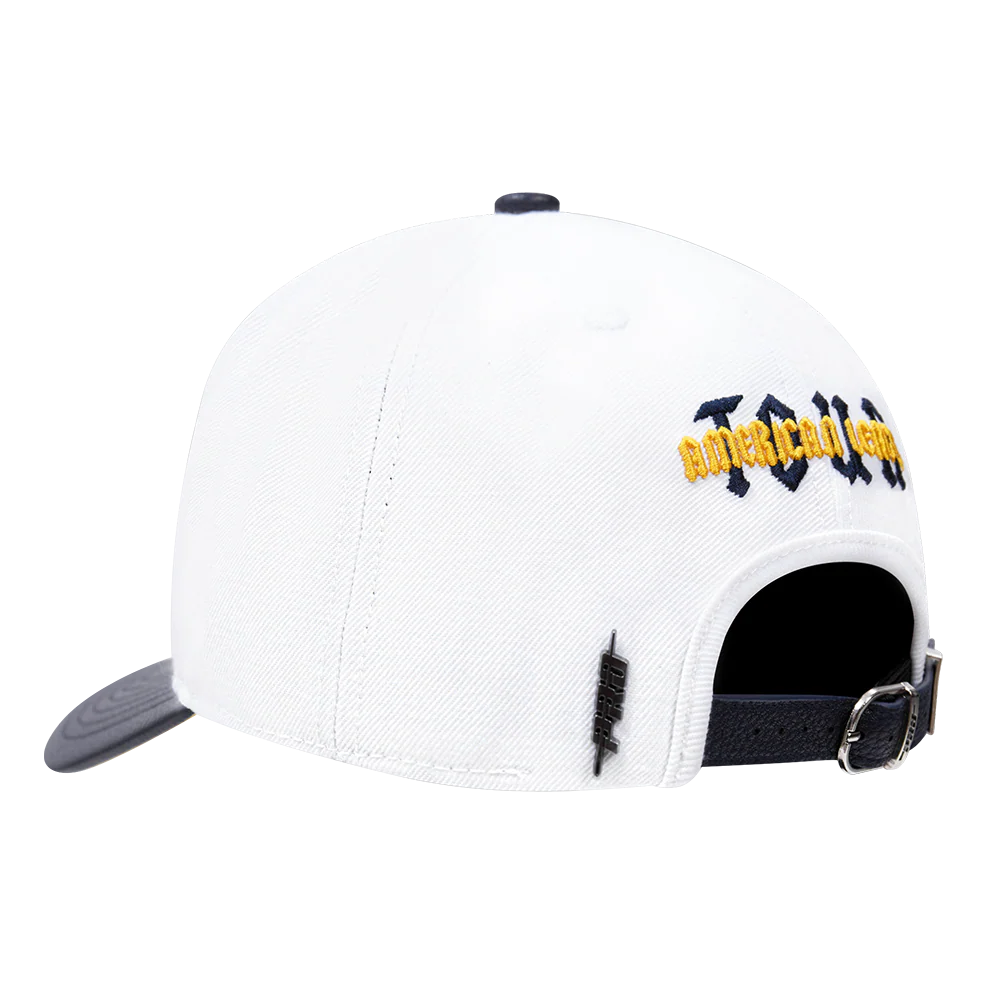 MLB MILWAUKEE BREWERS CITY TOUR CURVED STRAPBACK HAT (WHITE) - Image 4