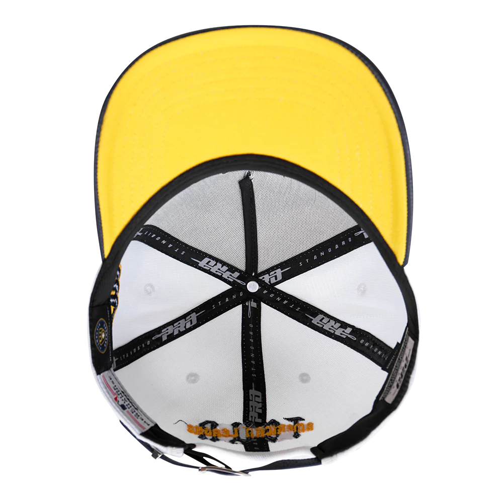 MLB MILWAUKEE BREWERS CITY TOUR CURVED STRAPBACK HAT (WHITE) - Image 6