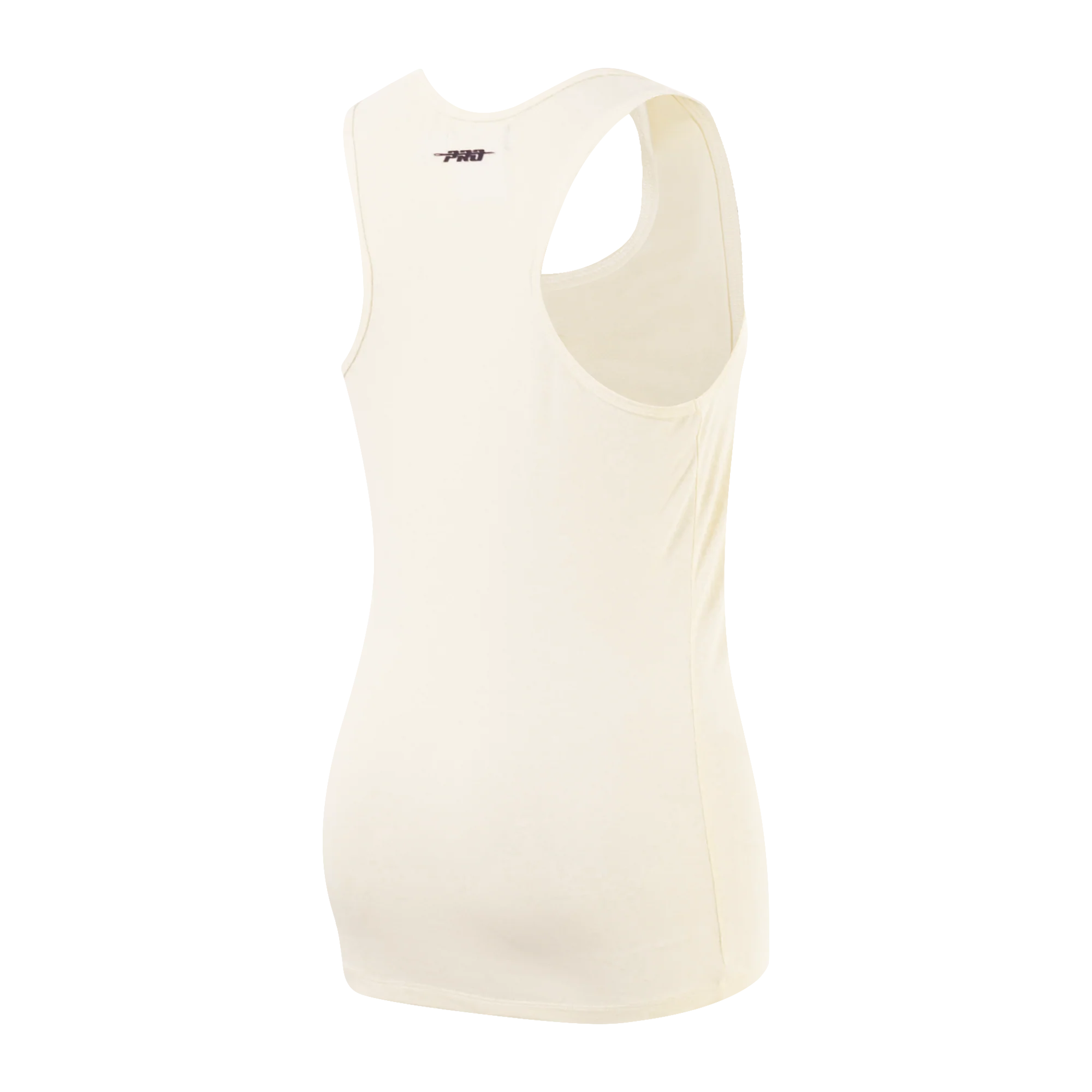 MLB MILWAUKEE BREWERS TRIPLE TONAL RELAXED FIT WOMEN'S RACERBACK (EGGSHELL) - Image 4