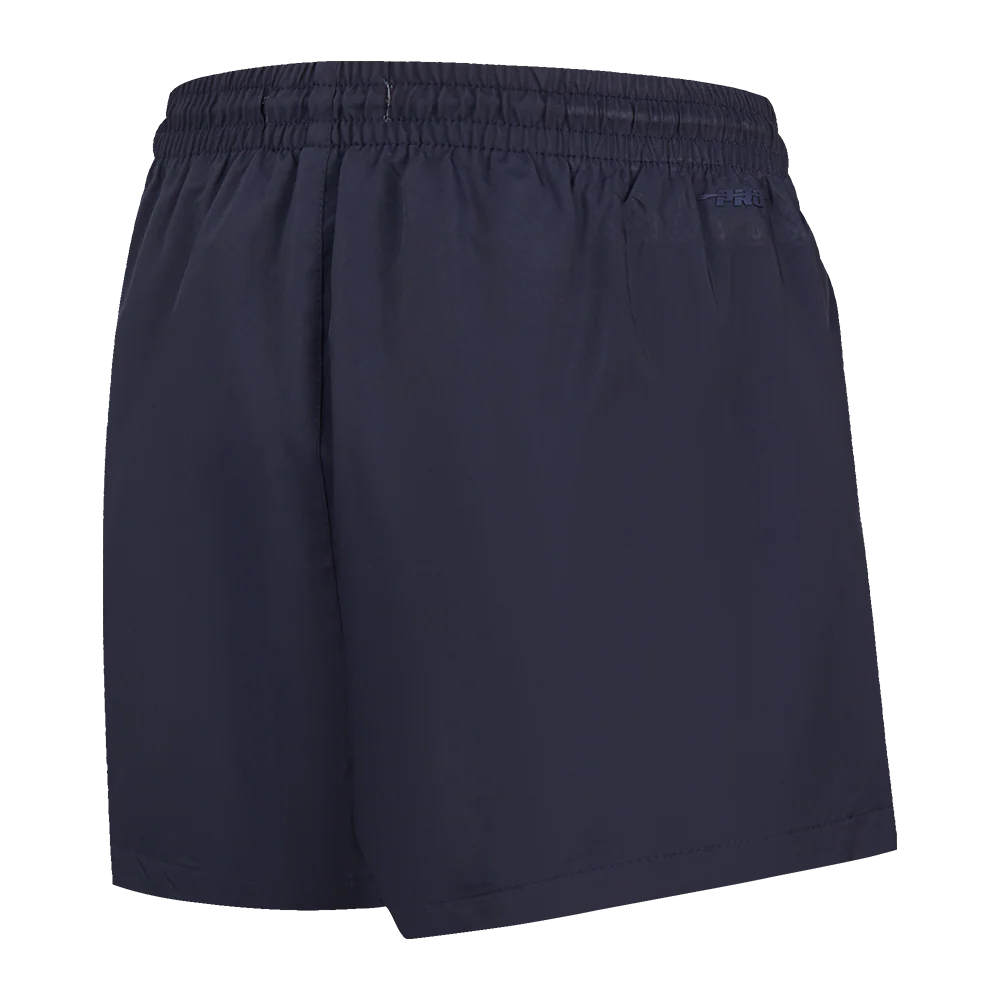 MLB MILWAUKEE BREWERS TRIPLE TONAL W WOVEN WOMEN'S SHORT (MIDNIGHT NAVY) - Image 3