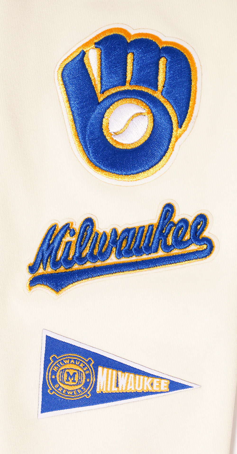 MLB MILWAUKEE BREWERS RETRO CLASSIC WOMEN'S JERSEY LEGGING (EGGSHELL) - Image 5