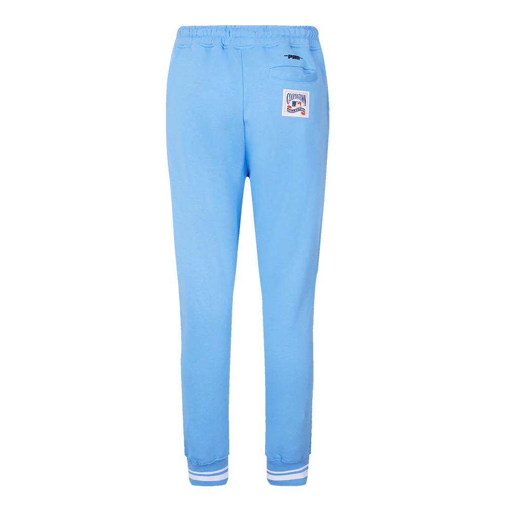 MLB MILWAUKEE BREWERS RETRO CLASSIC WOMEN'S RIB SWEATPANT (UNIVERSITY BLUE) - Image 5