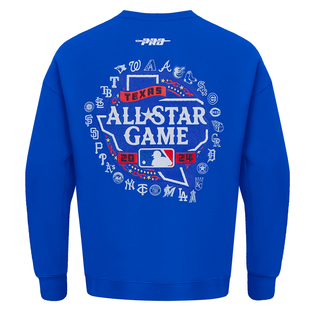 MLB ALL STAR 2024MEN'S DROP SHOULDER FLEECE CREWNECK - Image 3