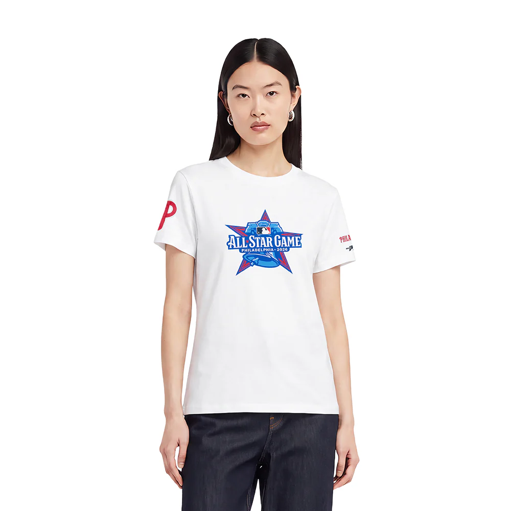 MLB ALL TEAMS ALL STAR 2026 WOMEN'S S/S SLIM TOP (WHITE)