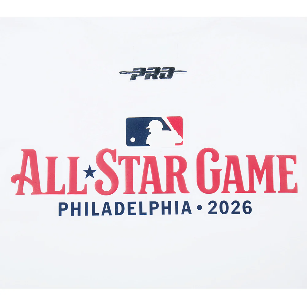 MLB ALL TEAMS ALL STAR 2026 WOMEN'S S/S SLIM TOP (WHITE) - Image 10