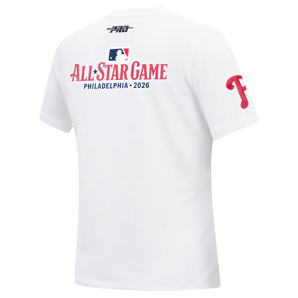 MLB ALL TEAMS ALL STAR 2026 WOMEN'S S/S SLIM TOP (WHITE) - Image 6