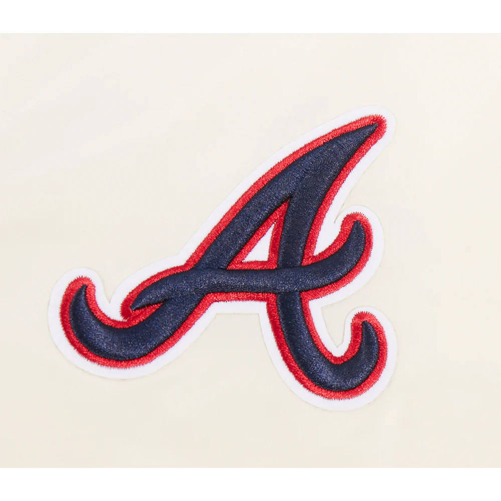 MLB ALL STAR 2025 WOMEN'S SUBLIMATED SATIN JACKET (EGGSHELL/ MIDNIGHT NAVY) - Image 6