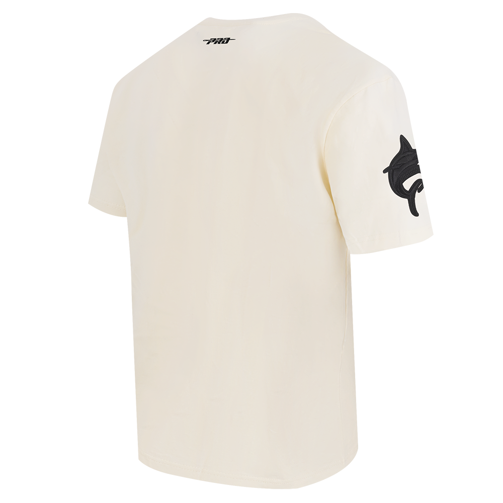 MLB MIAMI MARLINS TRIPLE TONAL SJ TEE (EGGSHELL) - Image 4