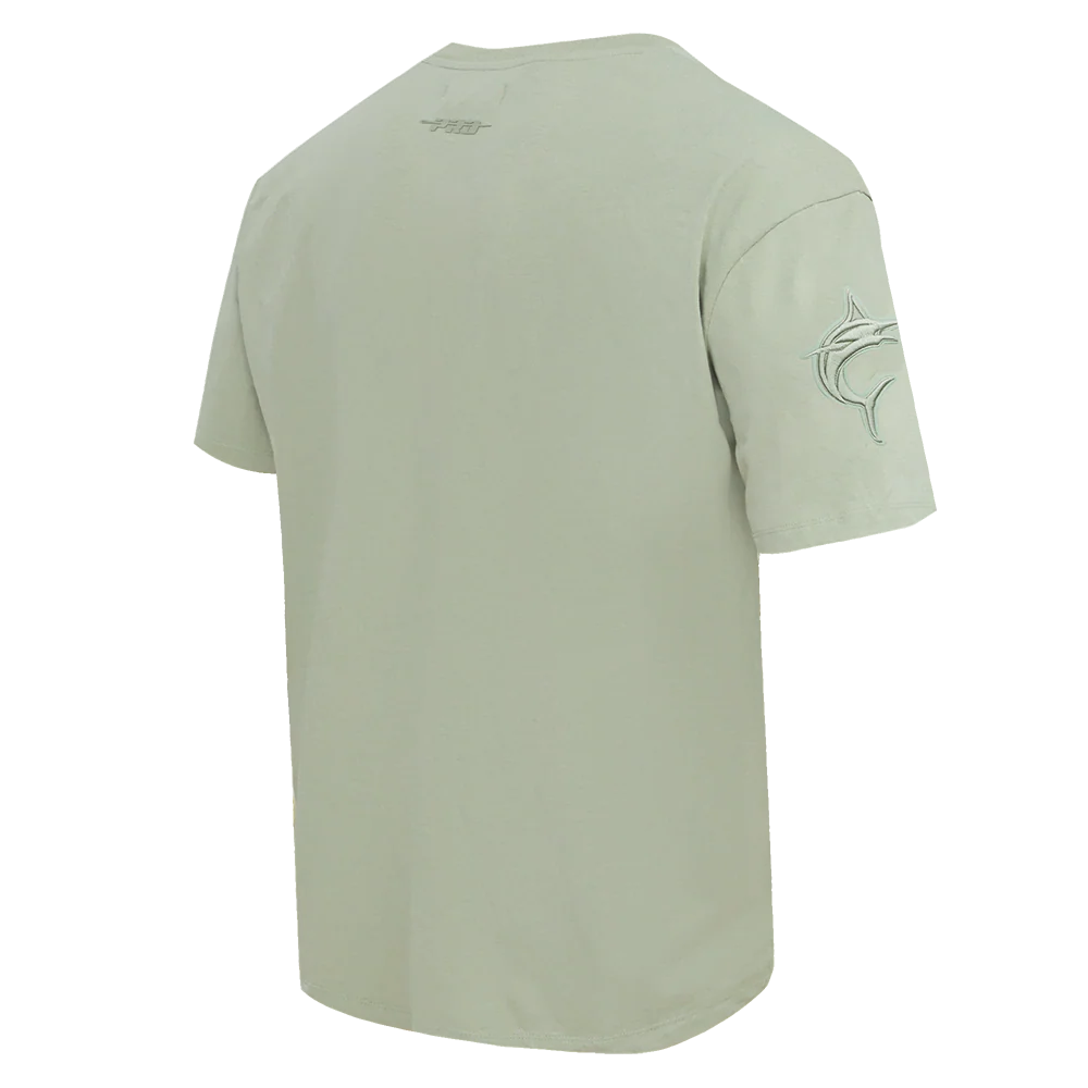 MLB MIAMI MARLINS NEUTRAL MEN'S CJ DROP SHOULDER TOP (MOSS) - Image 3
