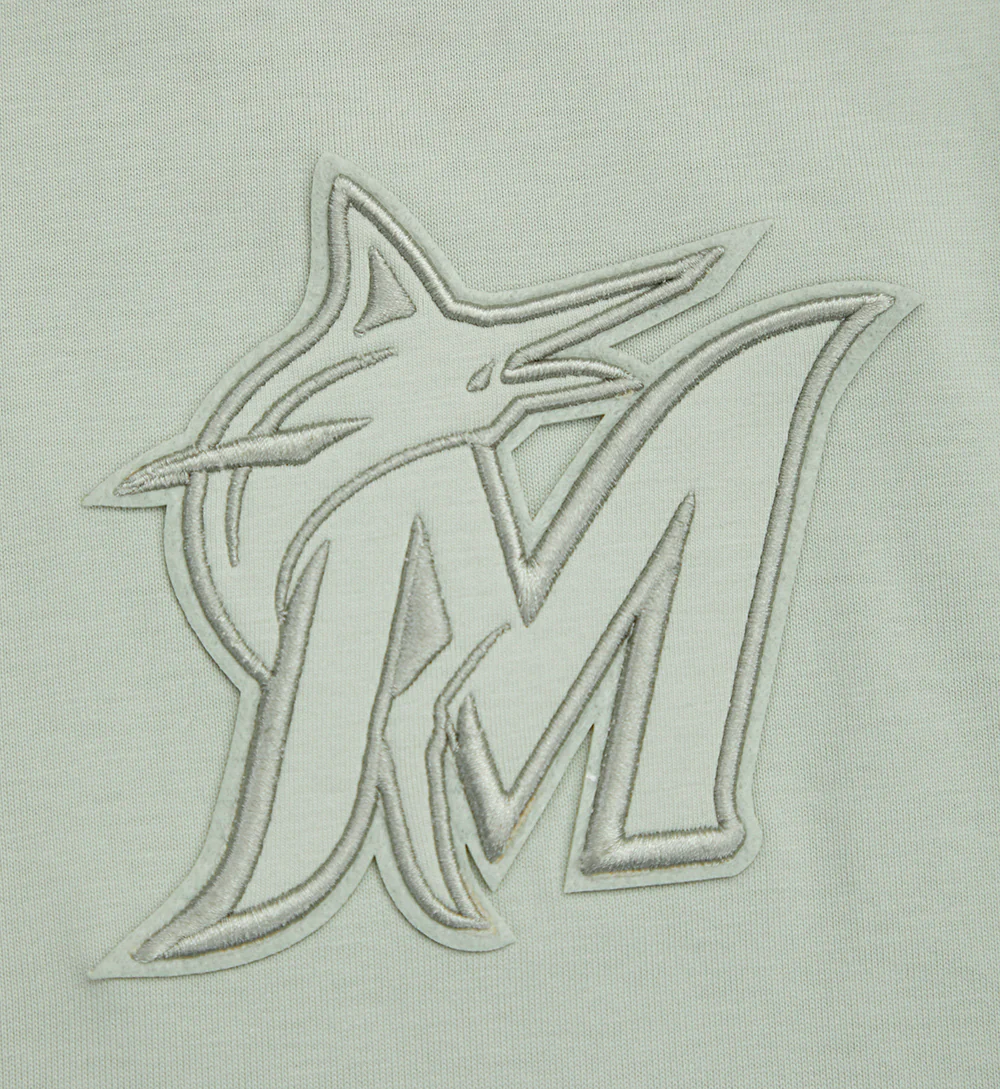 MLB MIAMI MARLINS NEUTRAL MEN'S CJ DROP SHOULDER TOP (MOSS) - Image 6