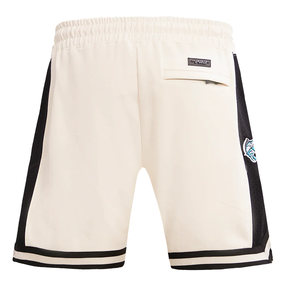 MLB FLORIDA MARLINS RETRO CLASSIC MEN'S 2.0 SHORT (EGGSHELL/ BLACK) - Image 4