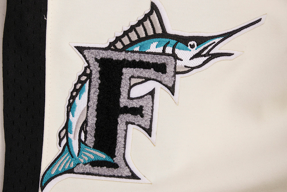MLB FLORIDA MARLINS RETRO CLASSIC MEN'S 2.0 SHORT (EGGSHELL/ BLACK) - Image 5