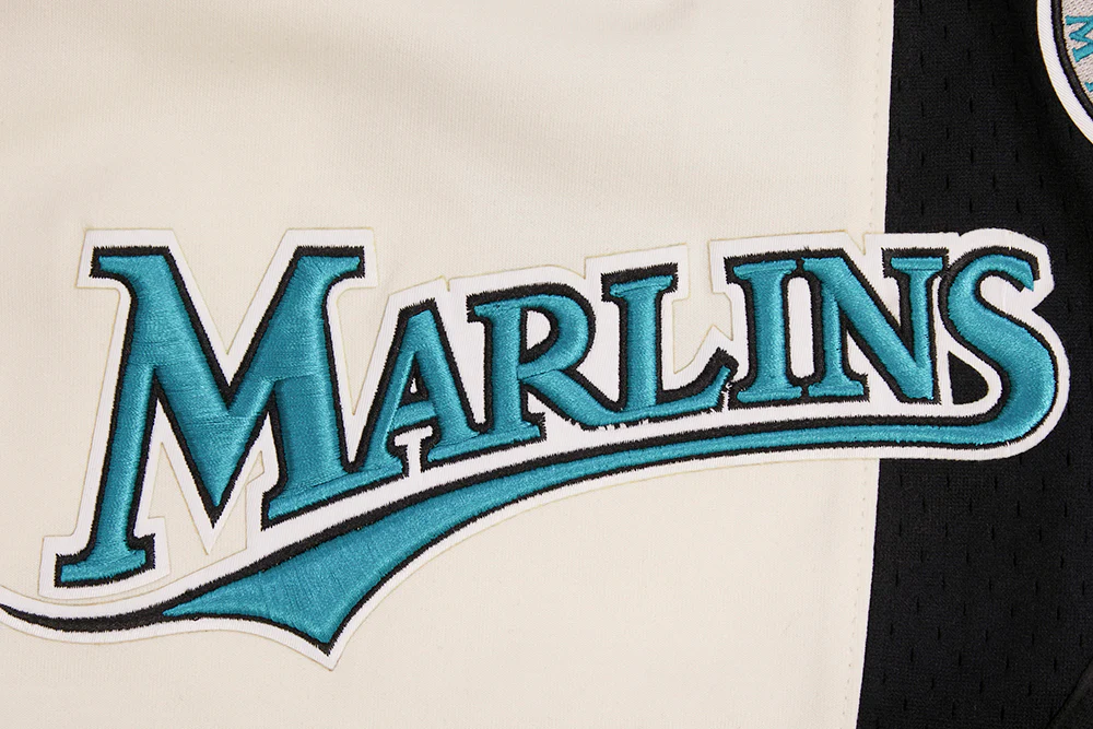MLB FLORIDA MARLINS RETRO CLASSIC MEN'S 2.0 SHORT (EGGSHELL/ BLACK) - Image 6
