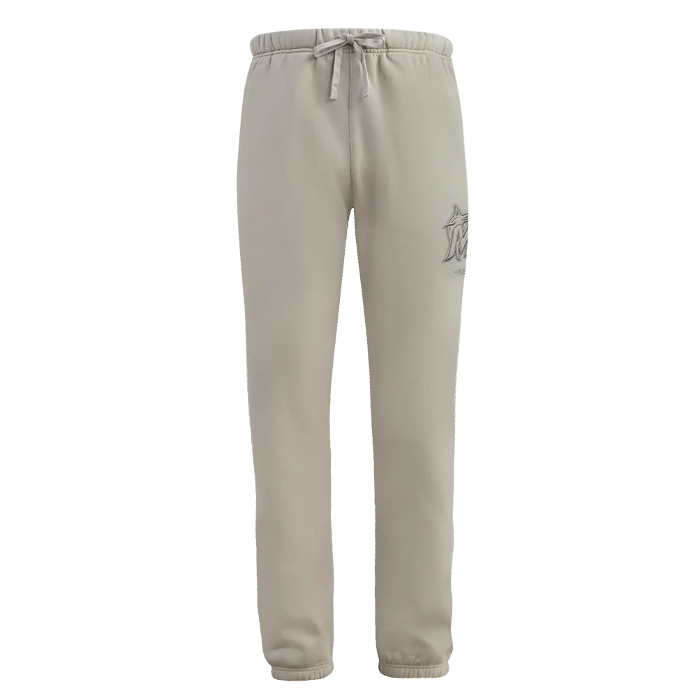 MLB MIAMI MARLINS NEUTRAL MEN'S SWEATPANT (TAUPE) - Image 2