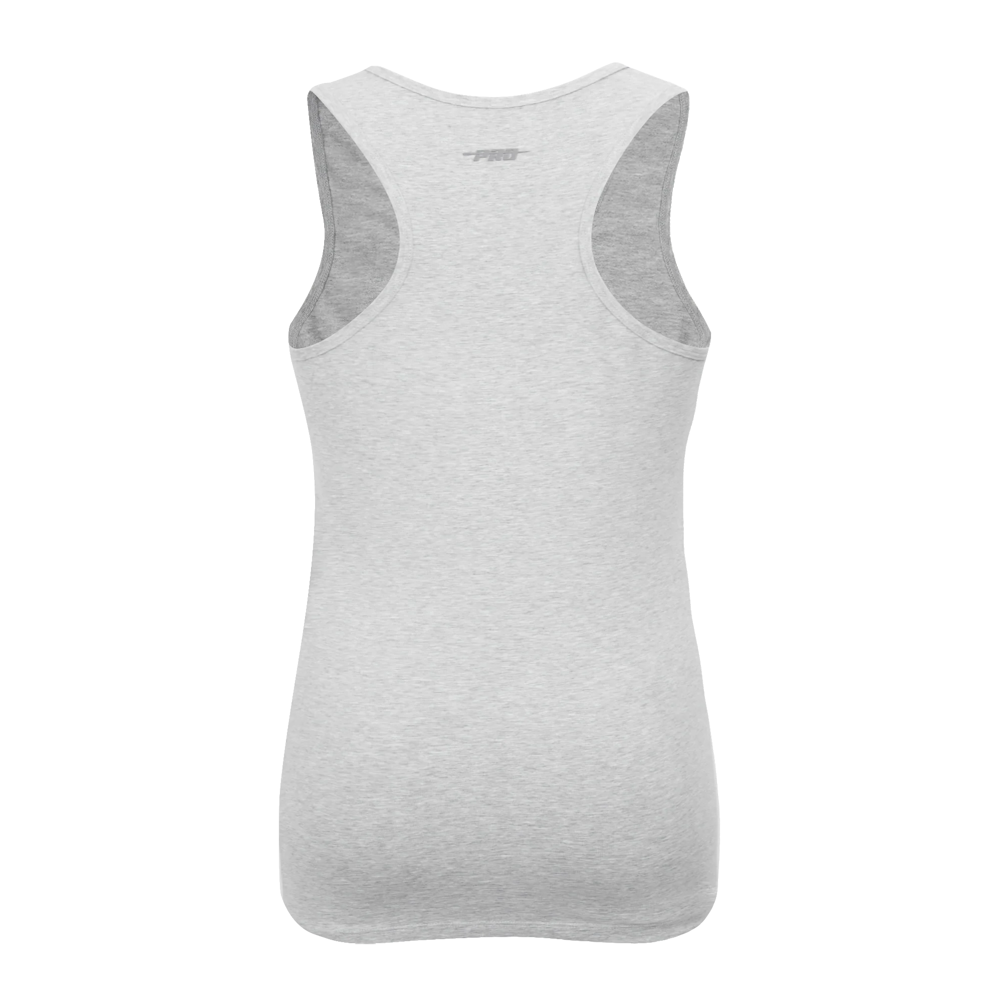 MLB MIAMI MARLINS TRIPLE TONAL RELAXED FIT WOMEN'S RACERBACK (HEATHER GREY) - Image 3