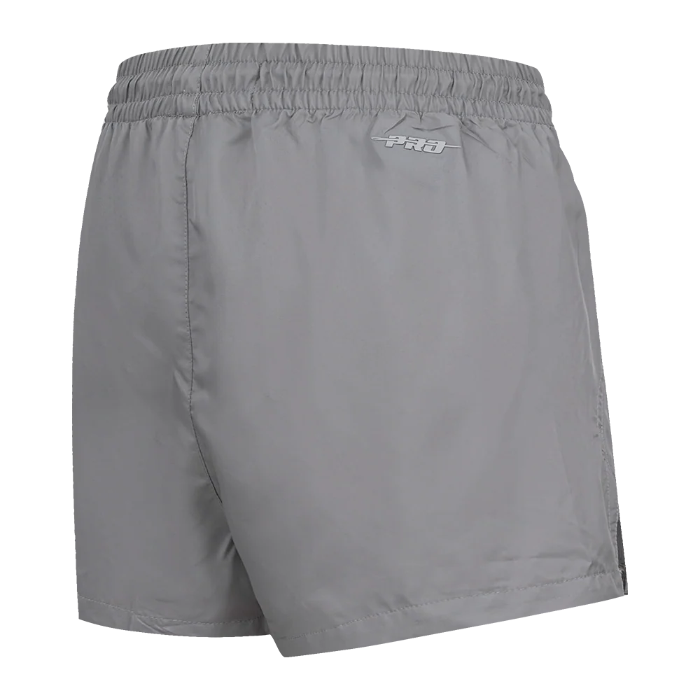 MLB MIAMI MARLINS TRIPLE TONAL W WOVEN WOMEN'S SHORT (GRAY) - Image 3