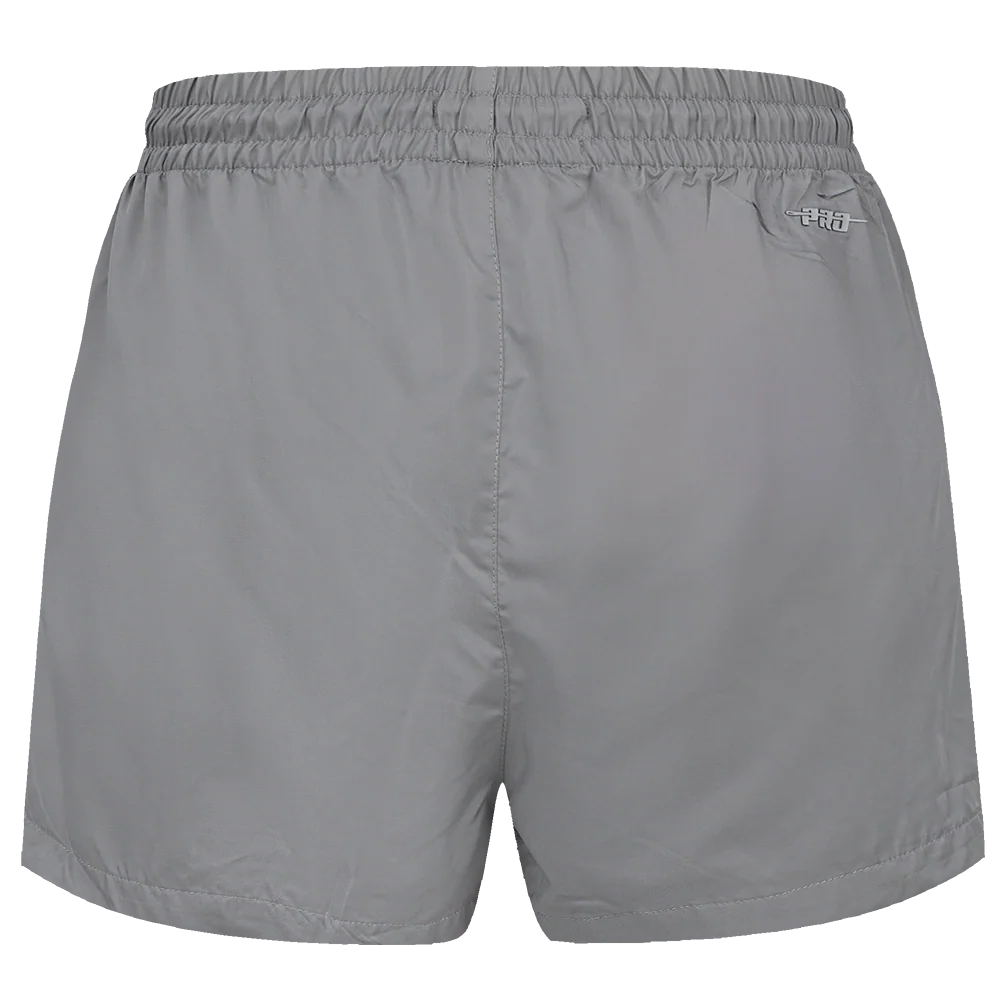 MLB MIAMI MARLINS TRIPLE TONAL W WOVEN WOMEN'S SHORT (GRAY) - Image 4
