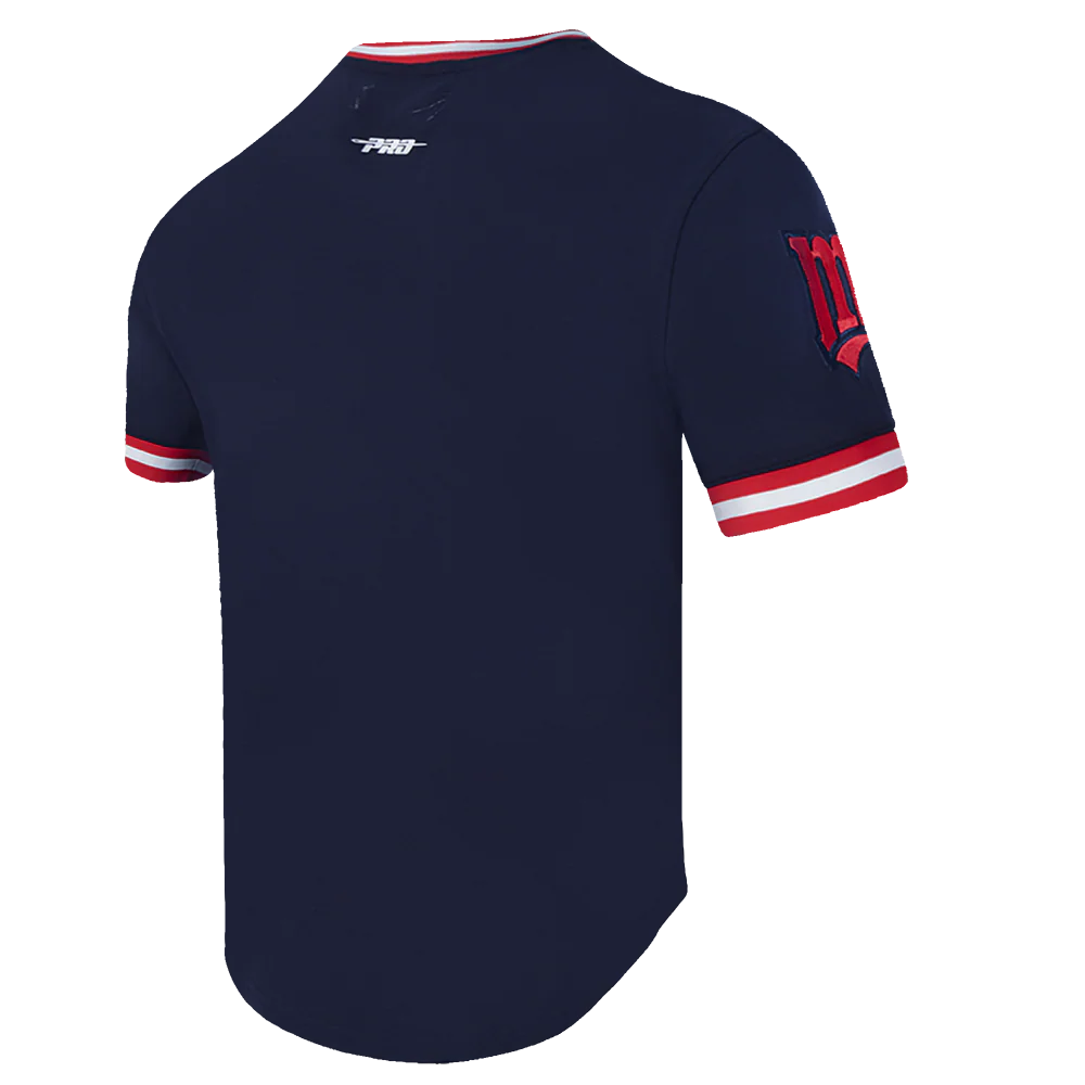 MLB MINNESOTA TWINS RETRO CLASSIC MEN'S TOP (MIDNIGHT NAVY/RED) - Image 4