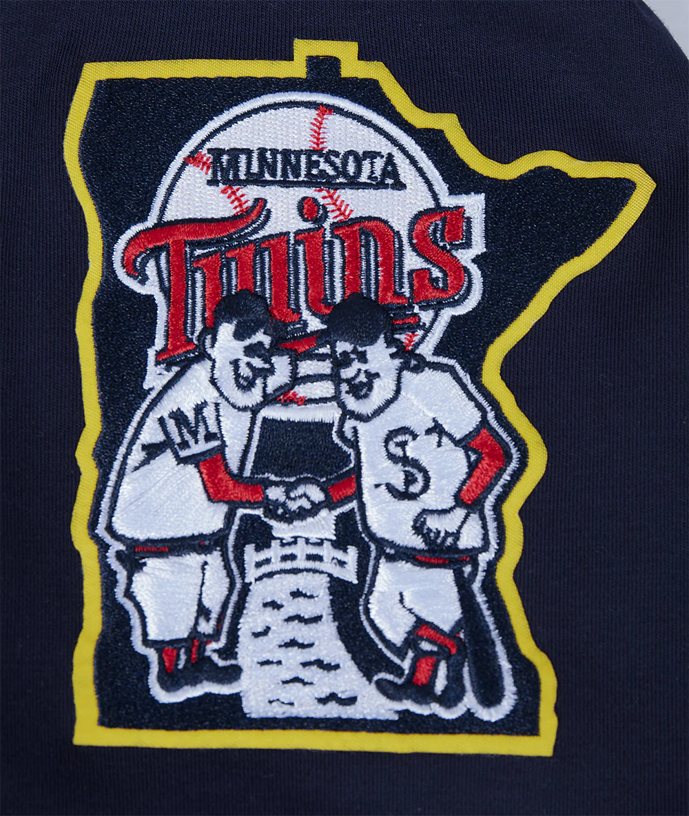 MLB MINNESOTA TWINS RETRO CLASSIC MEN'S TOP (MIDNIGHT NAVY/RED) - Image 7