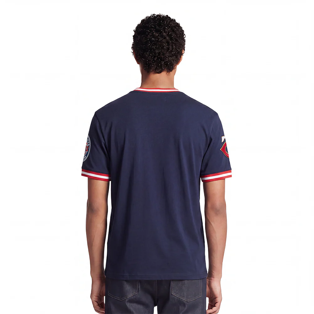 MLB MINNESOTA TWINS CLASSIC CHENILLE MEN'S S/S TEE (MIDNIGHT NAVY) - Image 2