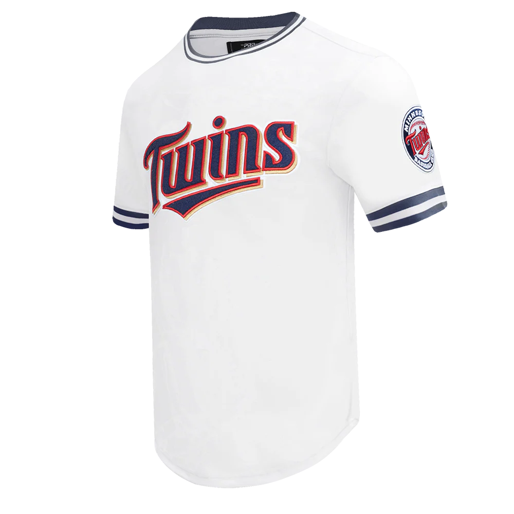 MLB MINNESOTA TWINS CLASSIC CHENILLE MEN'S TOP (WHITE) - Image 2