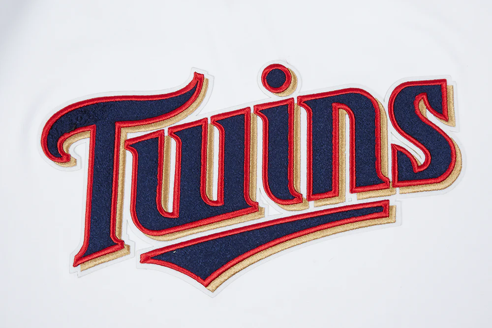 MLB MINNESOTA TWINS CLASSIC CHENILLE MEN'S TOP (WHITE) - Image 5