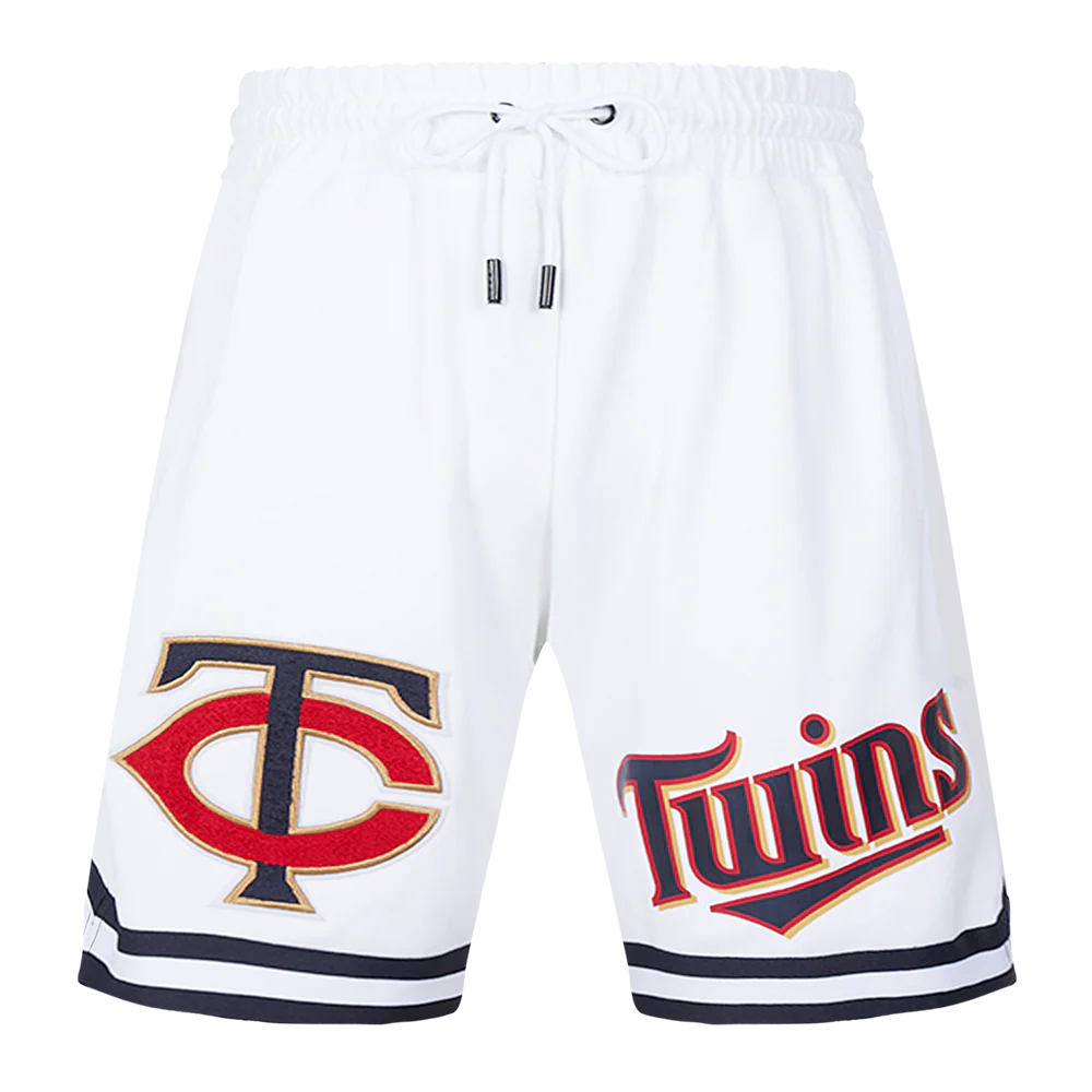 MLB MINNESOTA TWINS CLASSIC CHENILLE MEN'S SHORT (WHITE) - Image 2