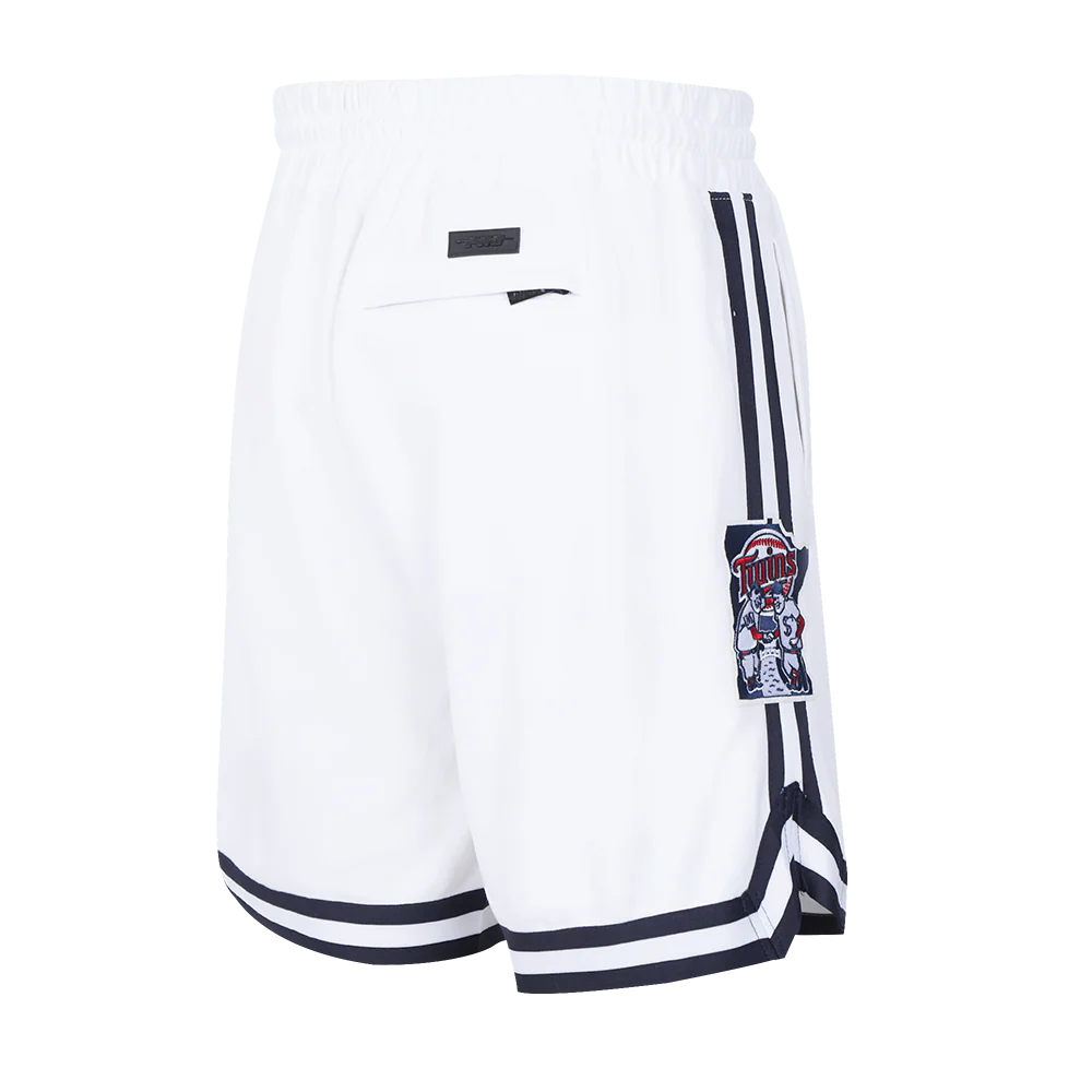 MLB MINNESOTA TWINS CLASSIC CHENILLE MEN'S SHORT (WHITE) - Image 4