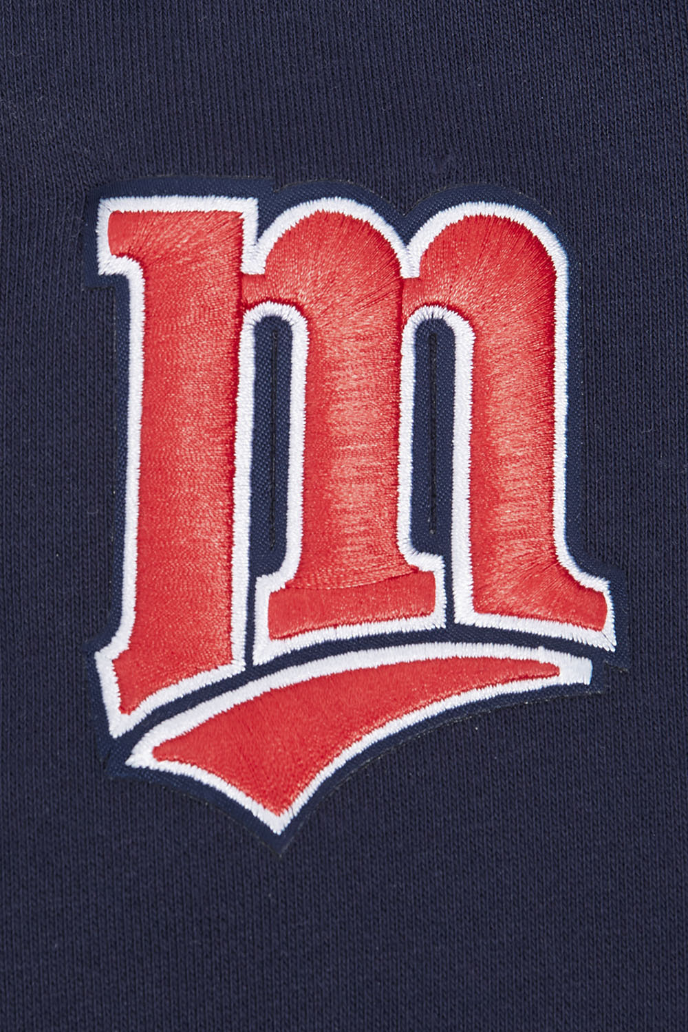 MLB MINNESOTA TWINS RETRO CLASSIC WOMEN'S RIB CREWNECK (MIDNIGHT NAVY/RED/MIDNIGHT NAVY) - Image 6