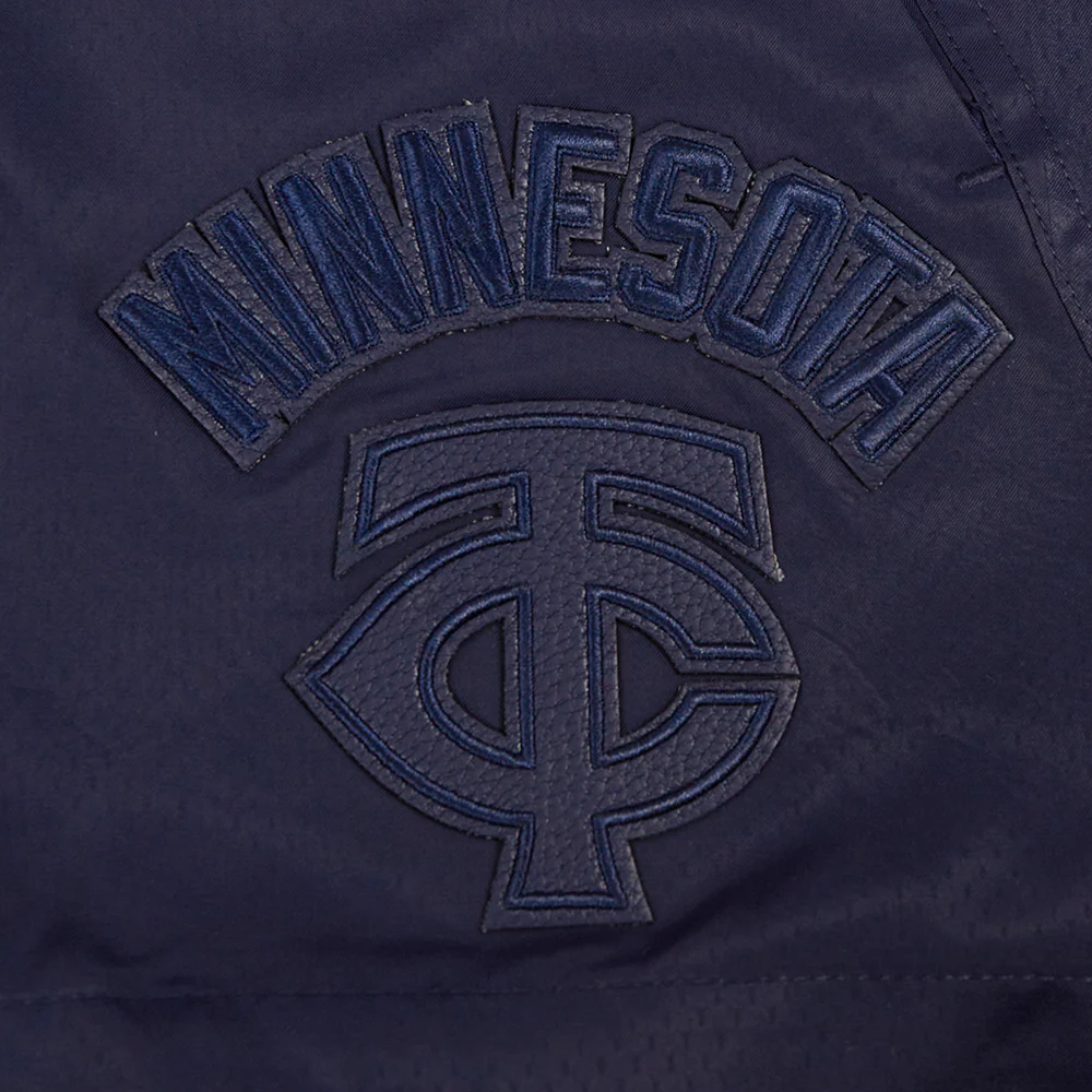 MLB MINNESOTA TWINS TRIPLE TONAL W WOVEN WOMEN'S SHORT (MIDNIGHT NAVY) - Image 5