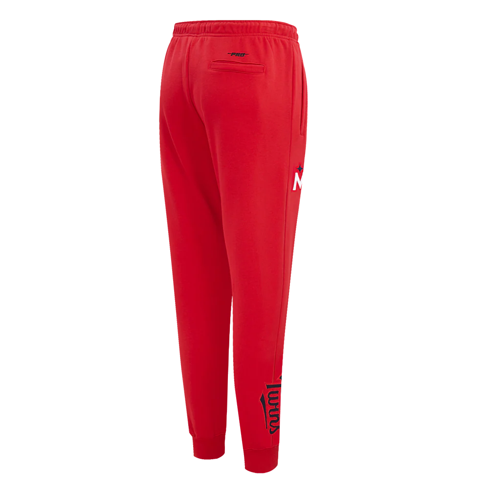MLB MINNESOTA TWINS CLASSIC WOMEN'S FLEECE SWEATPANT (RED) - Image 5