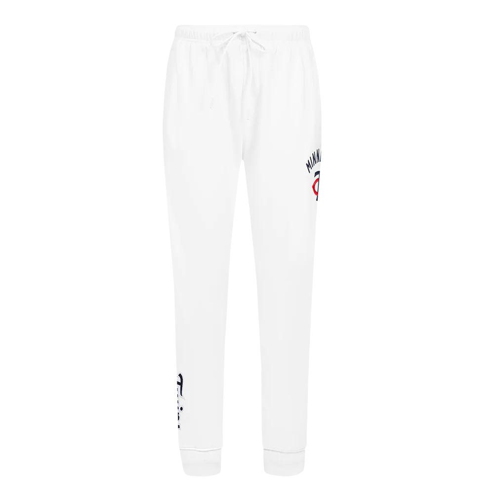 MLB MINNESOTA TWINS CLASSIC WOMEN'S FLEECE SWEATPANT (WHITE) - Image 2